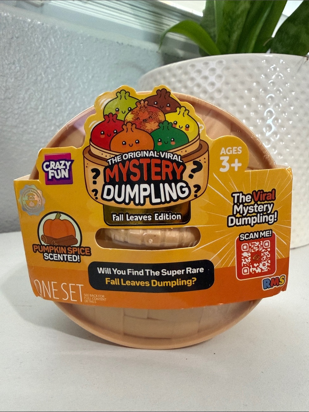 RMS- Crazy Fun Viral Mystery Squishy Dumpling - Fall Leaves Edition